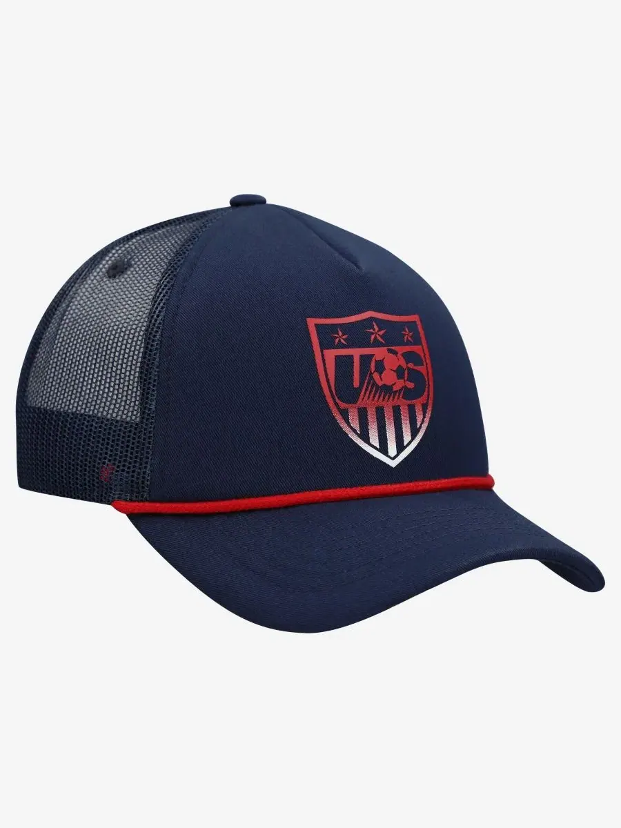 Кепка-тракер с принтом USMNT Atmosphere Fan Ink — изображение 3 из 4, темно-синий