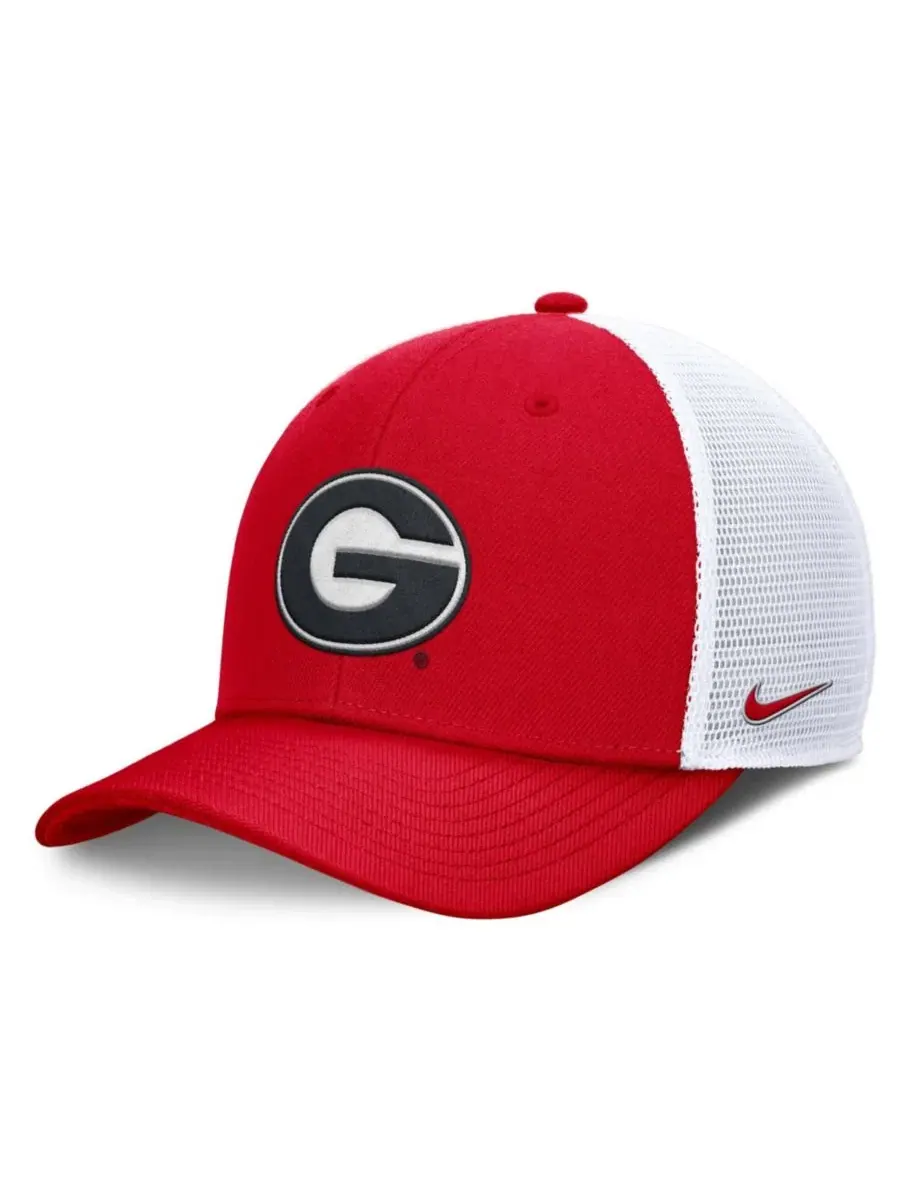 Бейсболка Nike Rise Trucker с вышивкой Georgia Bulldogs