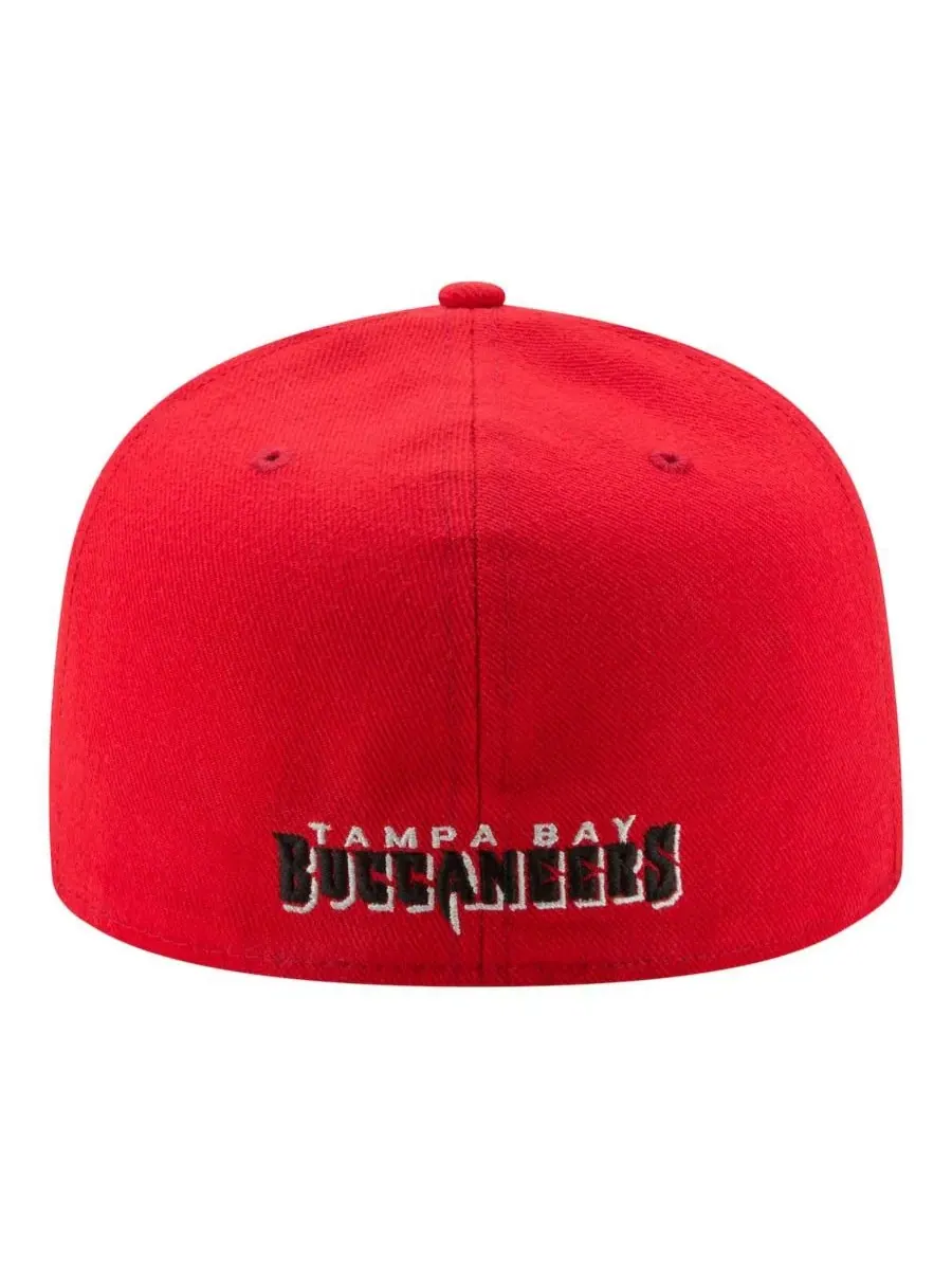 Бейсболка New Era 59FIFTY с высокой тульей, Tampa Bay Buccaneers — изображение 2 из 4, красный