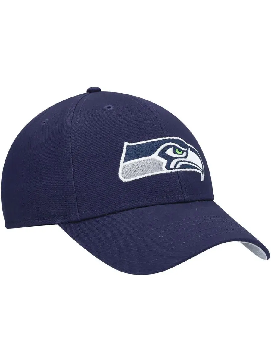 Бейсболка с вышивкой Seattle Seahawks '47 Brand — изображение 3 из 4, темно-синий