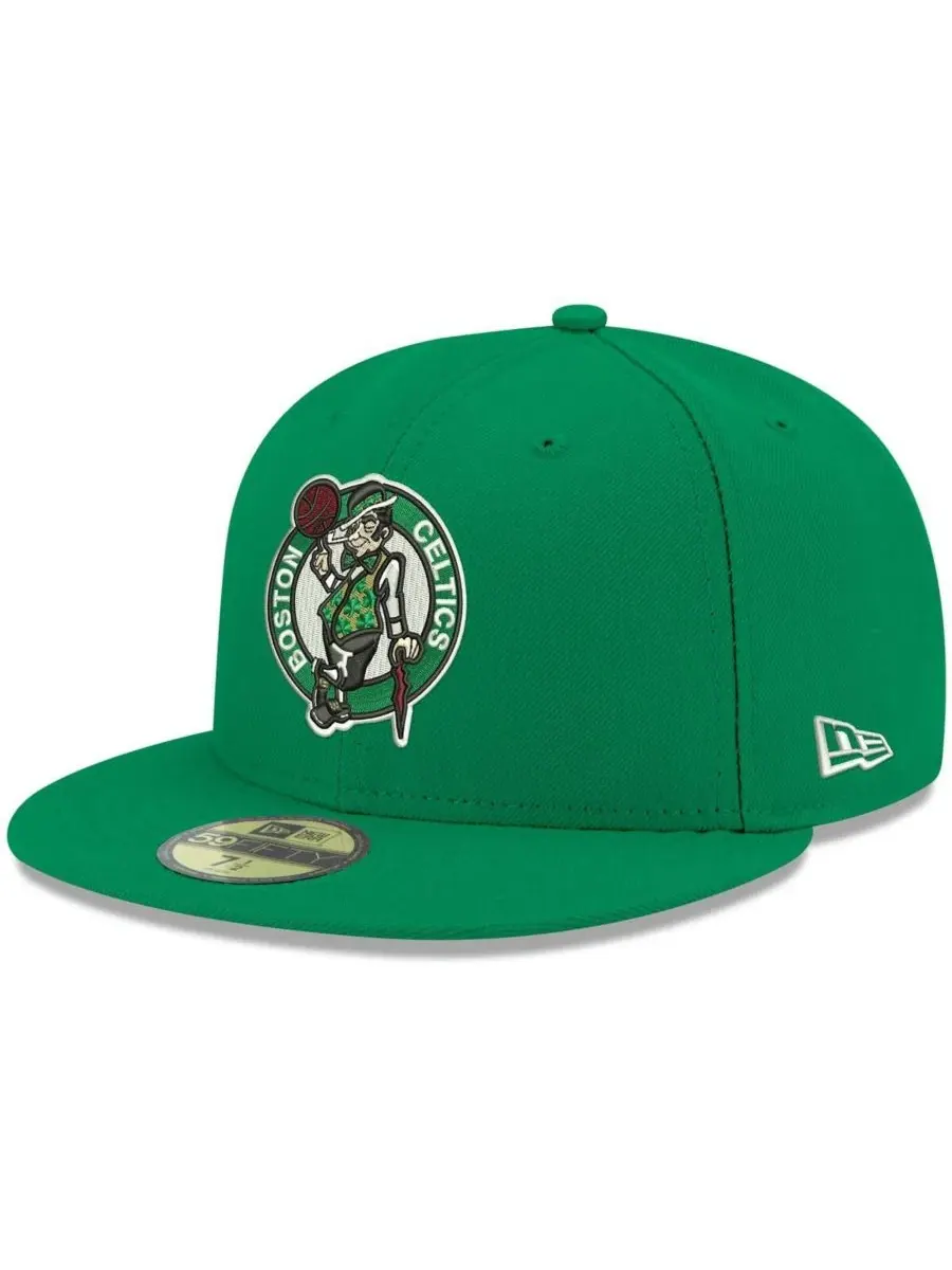 Кепка-фиттед с вышивкой Boston Celtics Kelly Green New Era
