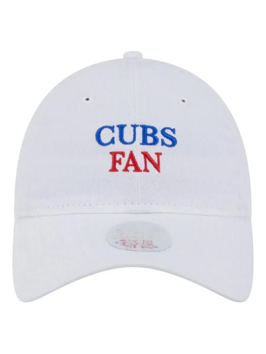 Кепка с вышивкой Chicago Cubs New Era — изображение 2 из 4, белый