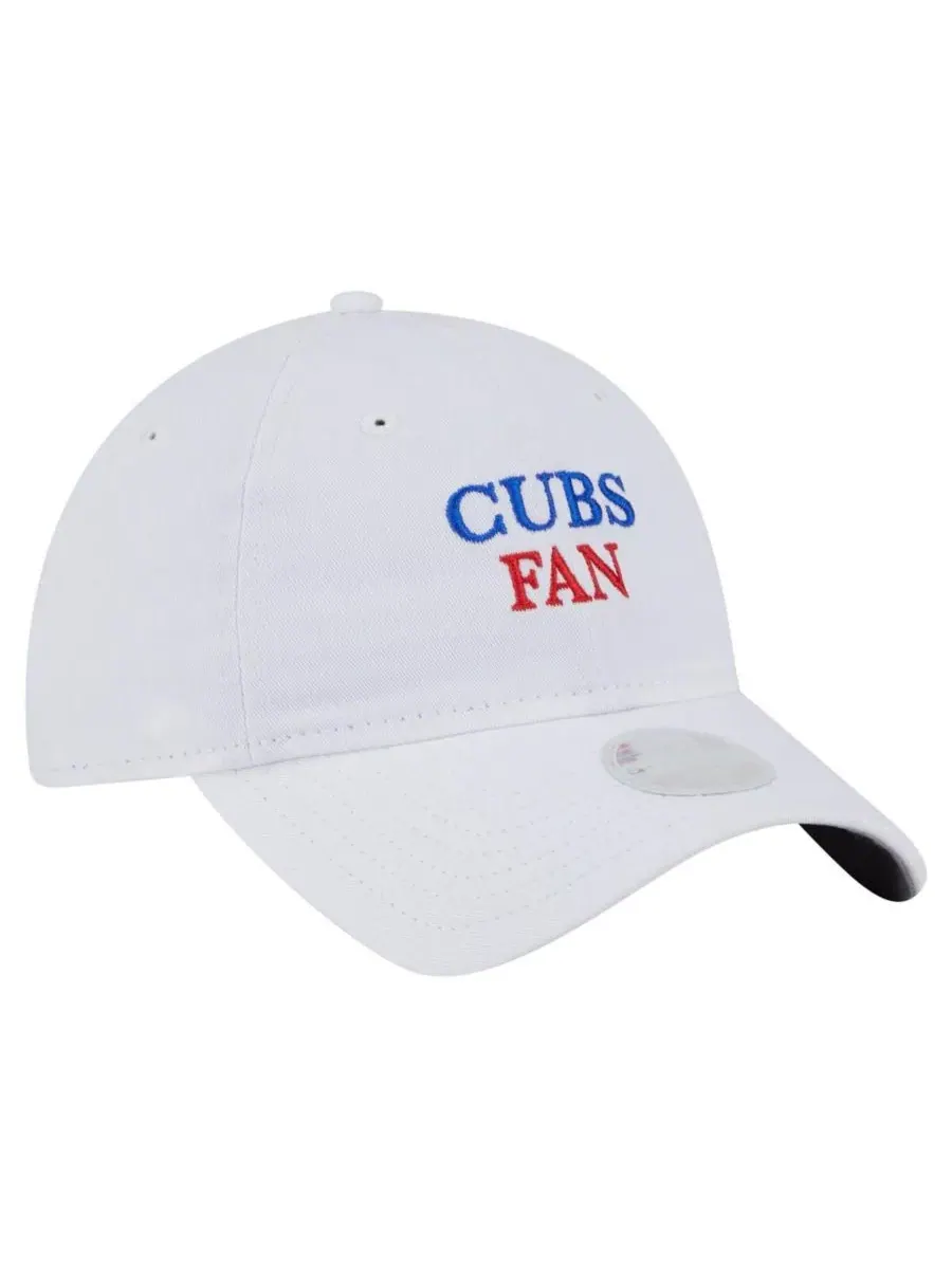 Кепка с вышивкой Chicago Cubs New Era — изображение 3 из 4, белый