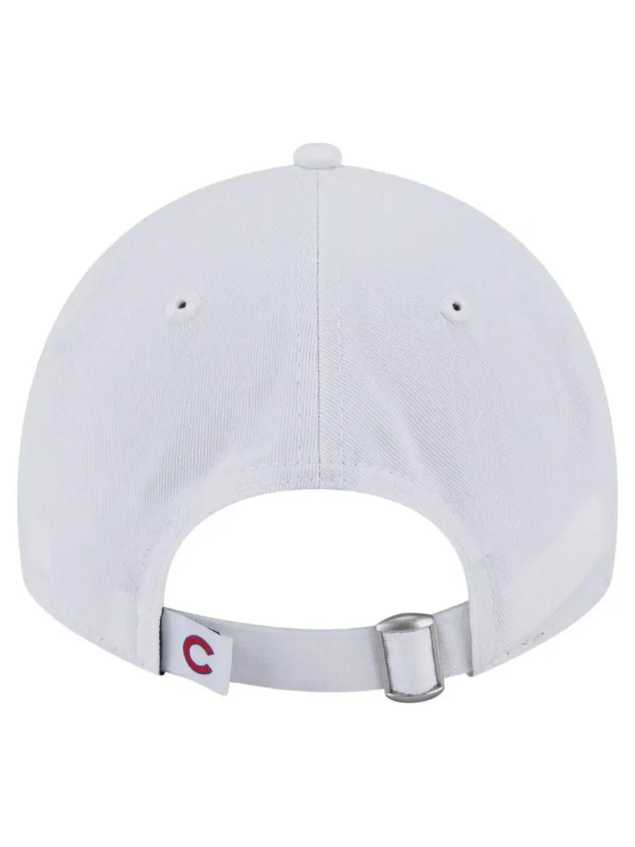 Кепка с вышивкой Chicago Cubs New Era — изображение 4 из 4, белый
