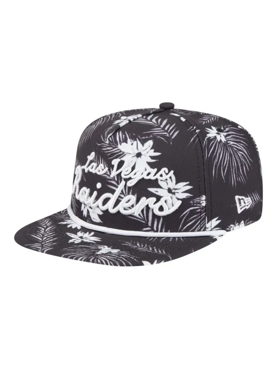 Кепка-снэпбек с принтом, Las Vegas Raiders Palm Print New Era
