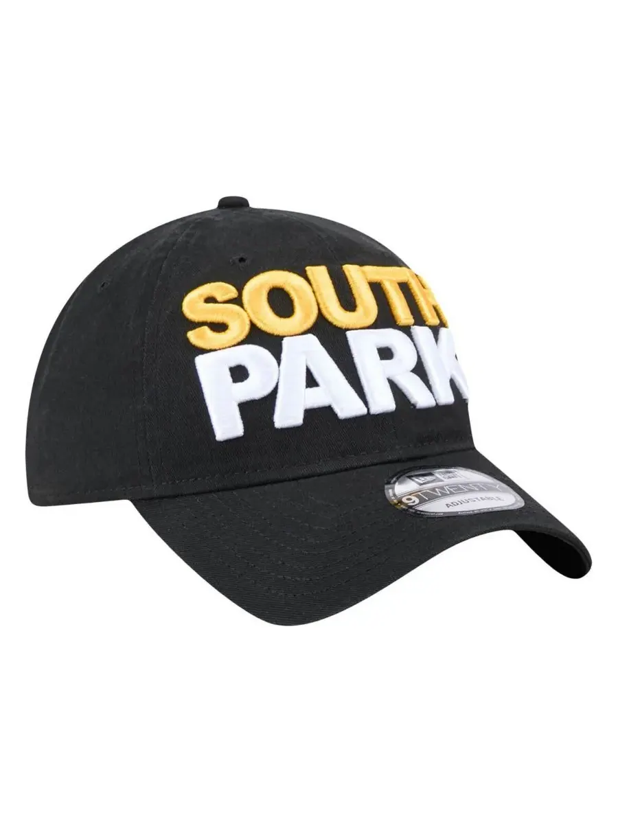 New Era Мужская черная регулируемая кепка South Park 9TWENTY — изображение 2 из 4, черный