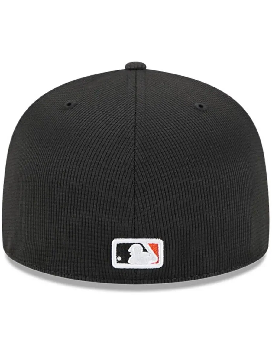 New Era Мужская черная бейсболка Baltimore Orioles City Connect Batting Practice 59FIFTY — изображение 4 из 5, черный