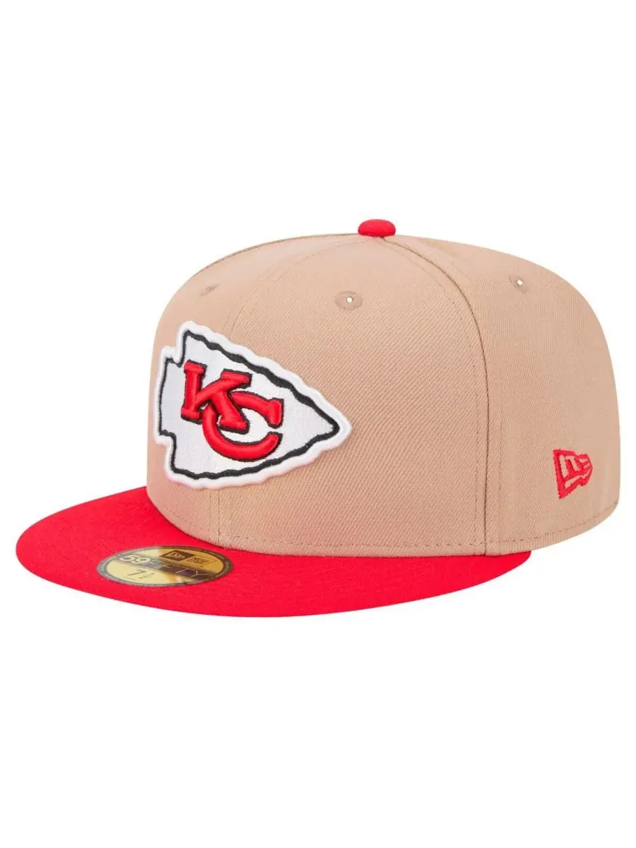 New Era Мужская бейсболка 59FIFTY с логотипом Kansas City Chiefs