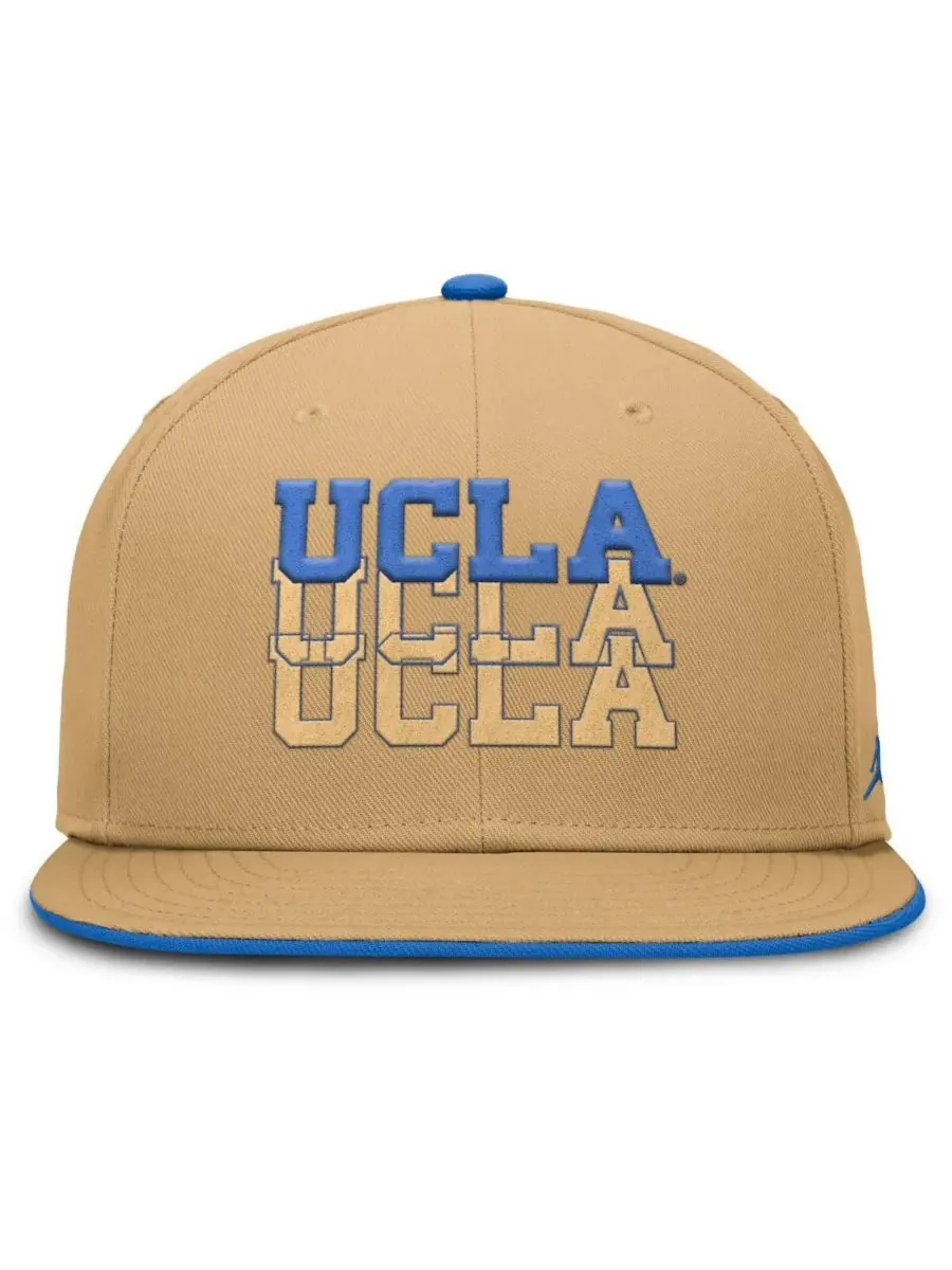 Jordan Мужская бейсболка цвета хаки с символикой UCLA Bruins True Primetime Performance — изображение 2 из 4