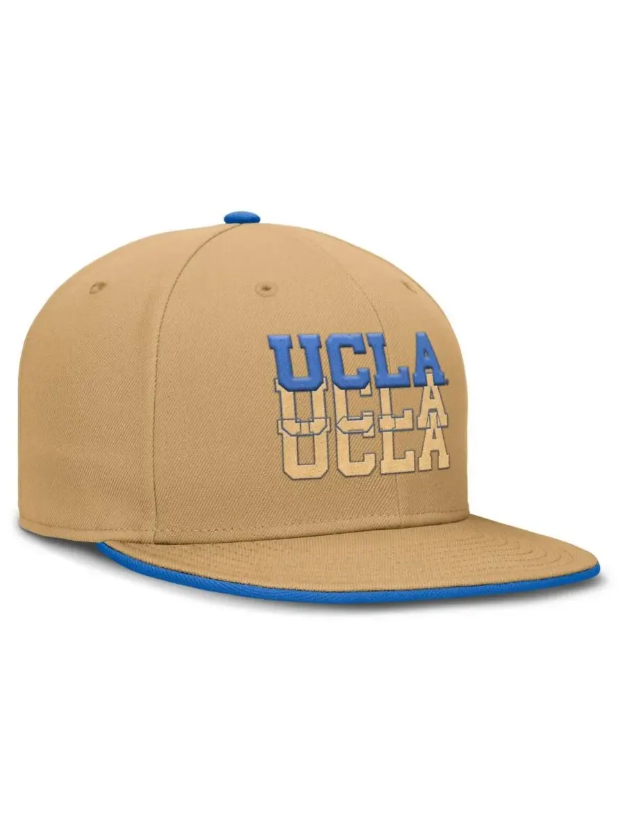 Jordan Мужская бейсболка цвета хаки с символикой UCLA Bruins True Primetime Performance — изображение 3 из 4