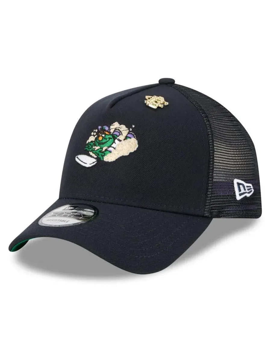 New Era Мужская темно-синяя регулируемая бейсболка Boston Red Sox 2025 Big League Chew A-Frame
