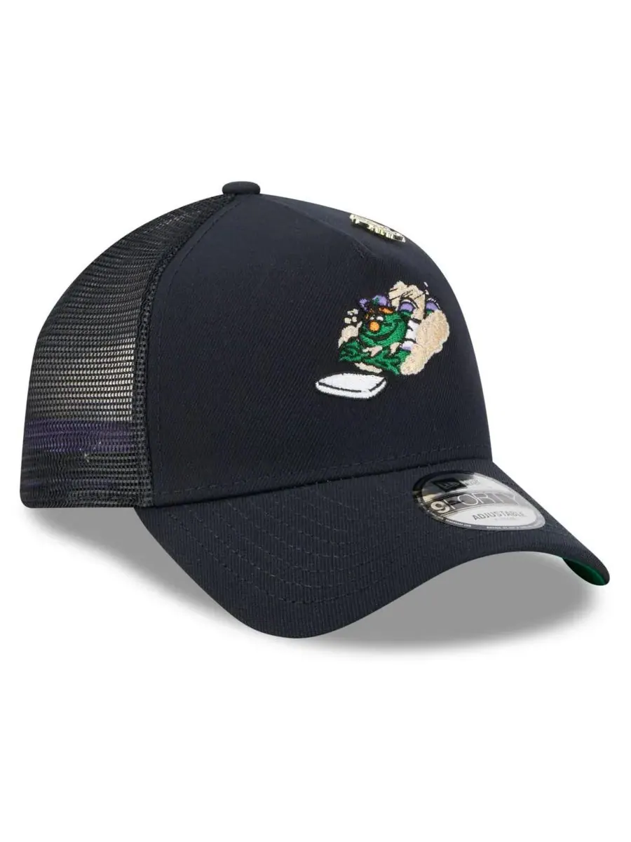 New Era Мужская темно-синяя регулируемая бейсболка Boston Red Sox 2025 Big League Chew A-Frame — изображение 3 из 4