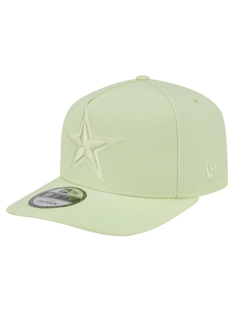 New Era Мужская светло-зеленая кепка-снепбек Dallas Cowboys Color Pack 9FIFTY