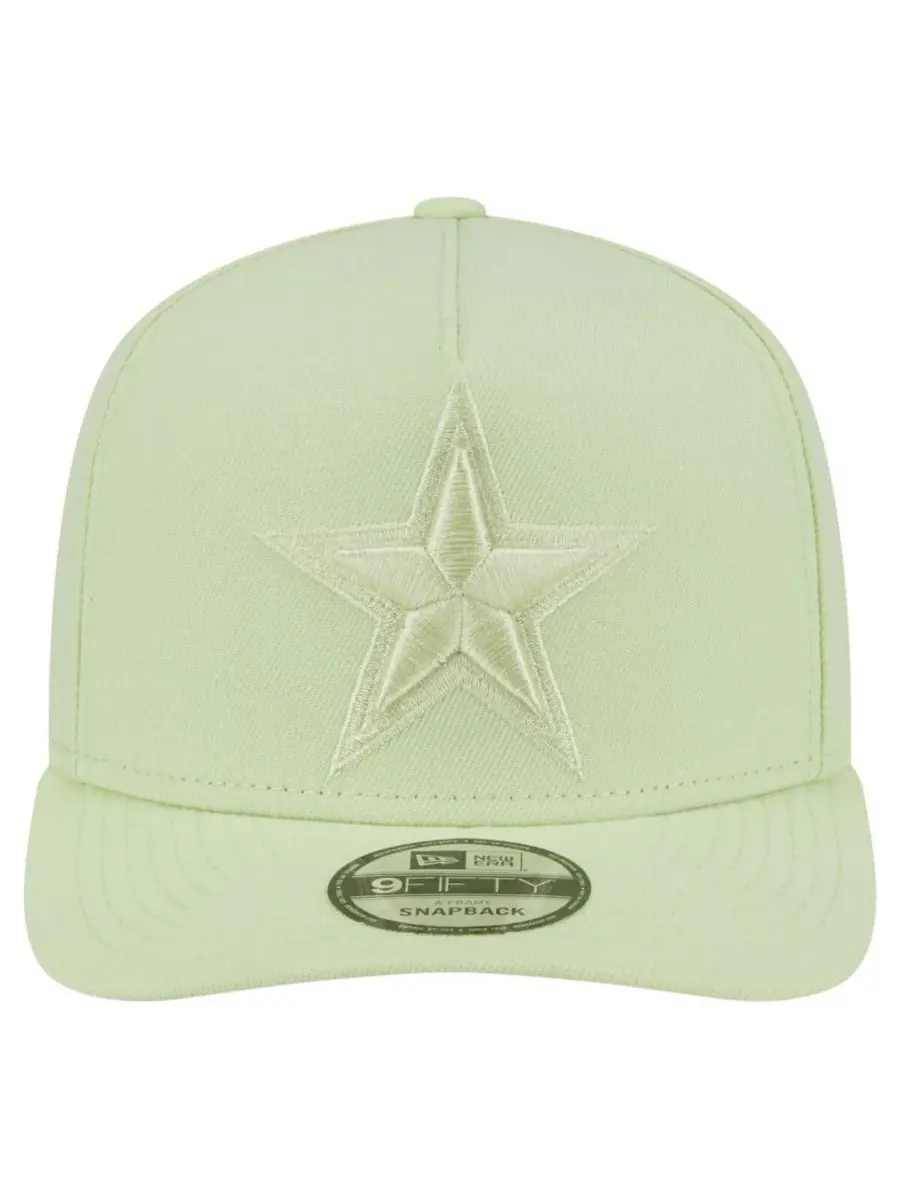 New Era Мужская светло-зеленая кепка-снепбек Dallas Cowboys Color Pack 9FIFTY — изображение 2 из 4, светлый зеленый