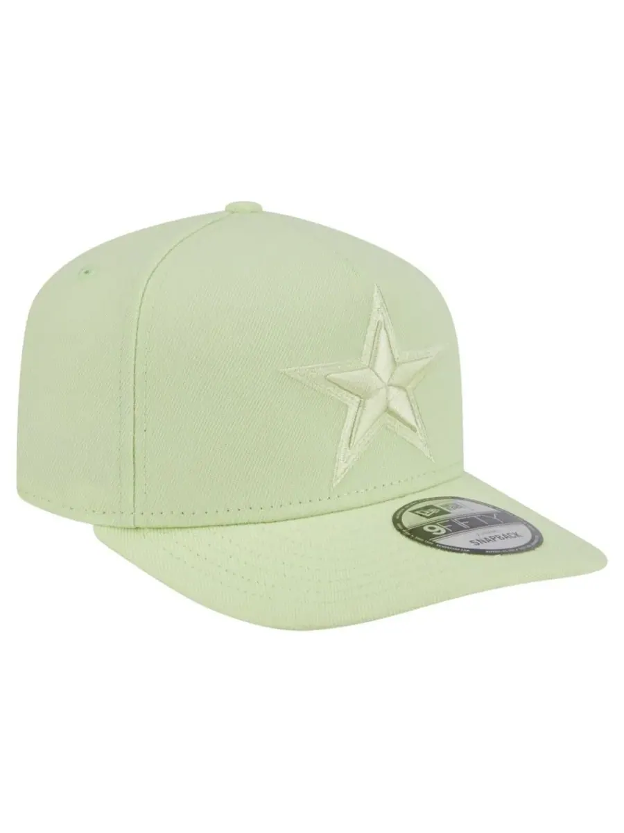 New Era Мужская светло-зеленая кепка-снепбек Dallas Cowboys Color Pack 9FIFTY — изображение 3 из 4, светлый зеленый