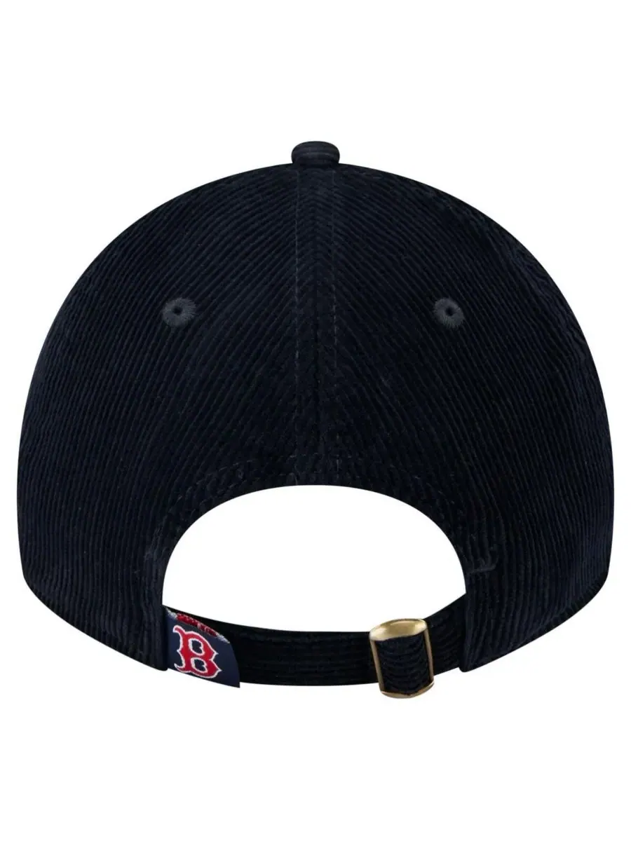 New Era Женская темно-синяя вельветовая кепка Boston Red Sox 9TWENTY с регулируемым размером — изображение 2 из 5