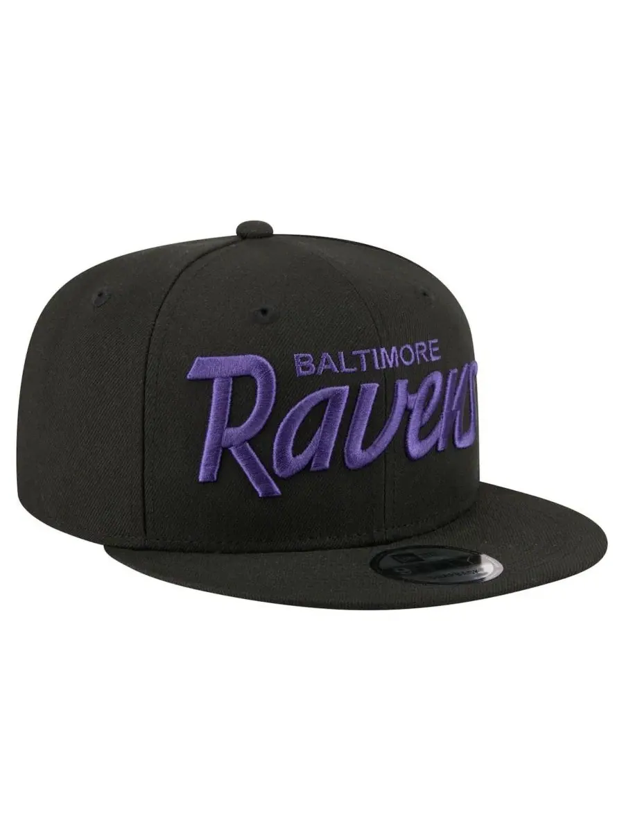 Бейсболка New Era Core Team Script 9FIFTY — изображение 4 из 5, черный