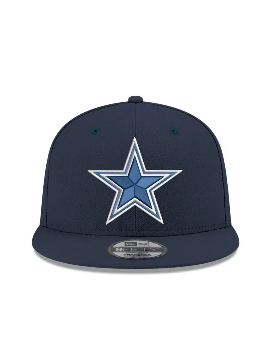 Кепка New Era 9FIFTY с вышивкой Dallas Cowboys — изображение 2 из 3, темно-синий