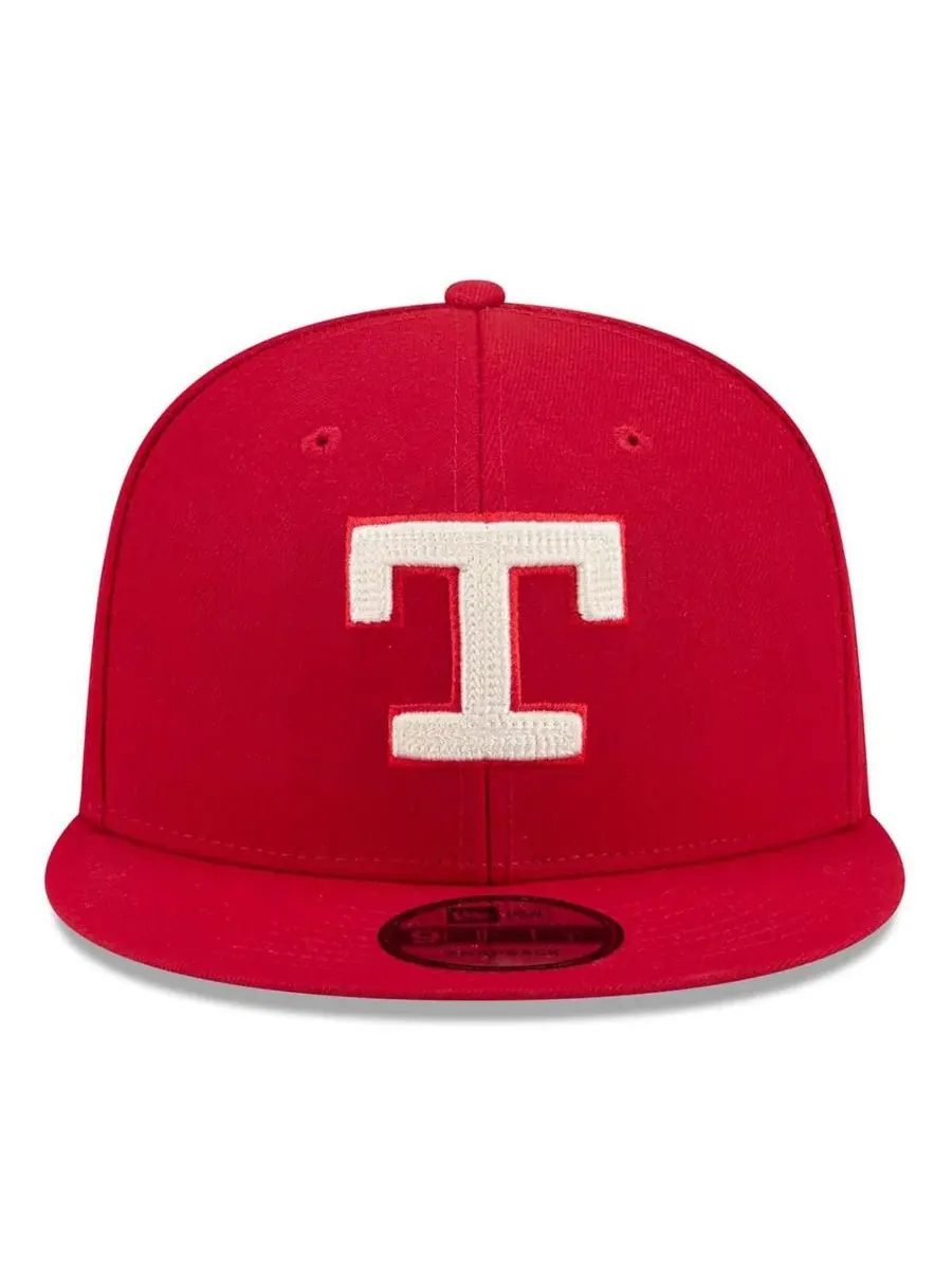Кепка-снапбек 9FIFTY с вышивкой Texas Rangers 2026 City Connect New Era — изображение 2 из 5, красный