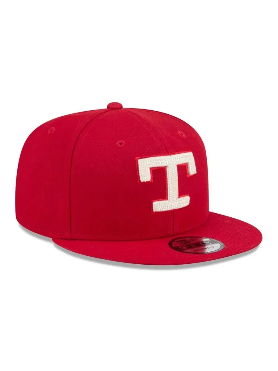Кепка-снапбек 9FIFTY с вышивкой Texas Rangers 2026 City Connect New Era — изображение 3 из 5, красный
