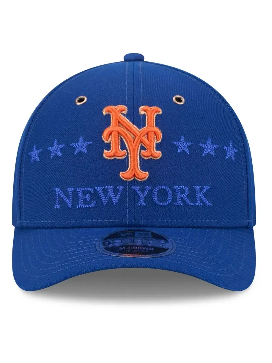 Кепка 9FORTY с вышивкой New York Mets New Era — изображение 2 из 5, королевский