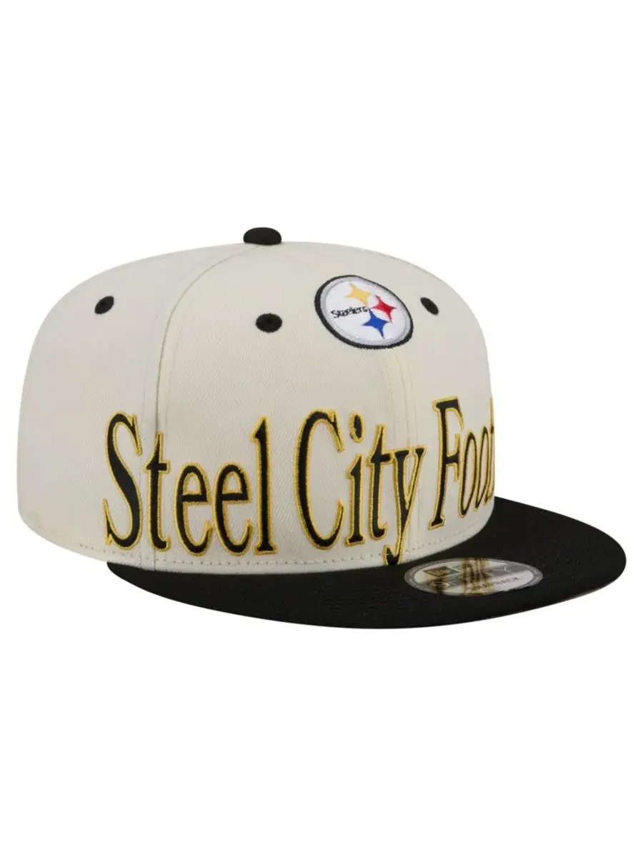 Кепка-снэпбек с вышивкой Pittsburgh Steelers New Era