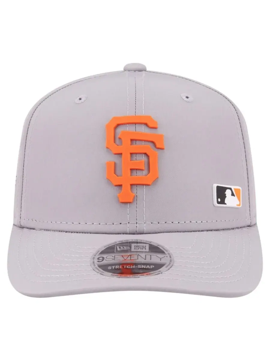 Бейсболка San Francisco Giants 9SEVENTY с лазерной перфорацией New Era — изображение 5 из 5, серый