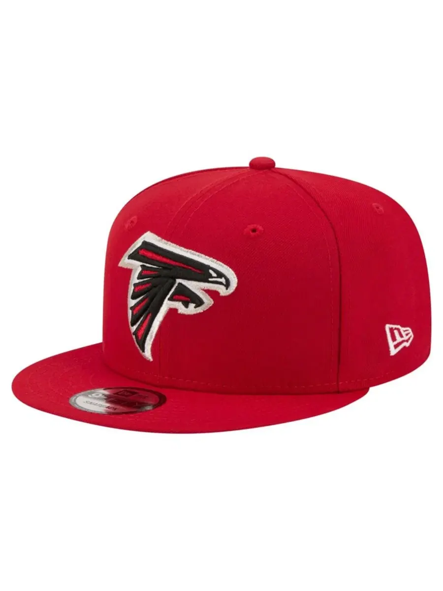 Кепка-снапбек с высокой тульей и плоским козырьком, Atlanta Falcons New Era