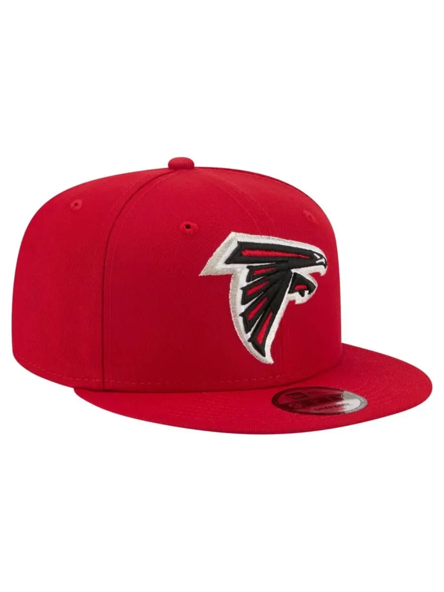 Кепка-снапбек с высокой тульей и плоским козырьком, Atlanta Falcons New Era — изображение 3 из 7, красный