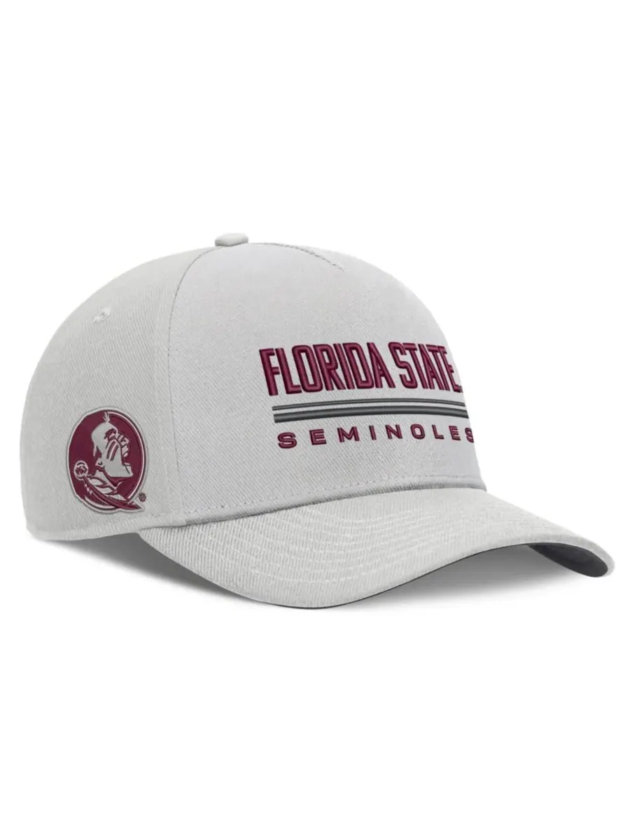 Бейсболка Nike с вышивкой Florida State Seminoles — изображение 3 из 4, серый