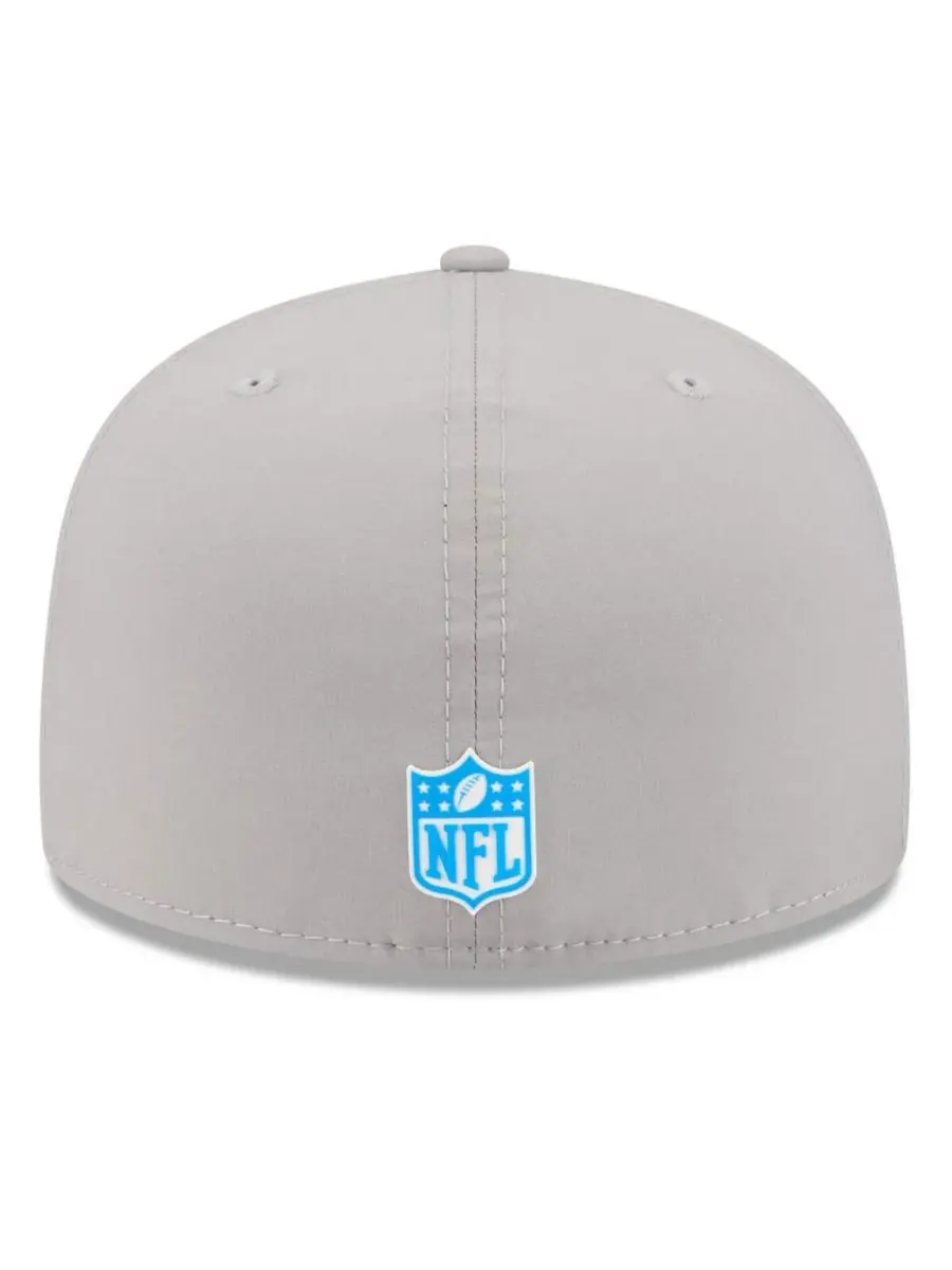 New Era Мужская серая бейсболка Detroit Lions 2025 Sideline 59FIFTY — изображение 3 из 5, серый