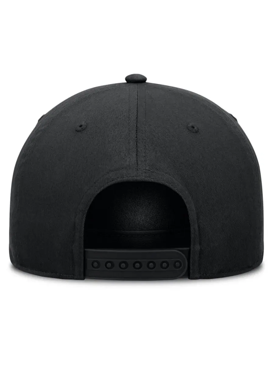 Бейсболка Nike Rise Dri-FIT с козырьком — изображение 4 из 5, черный серый