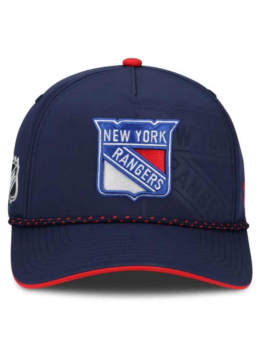 Кепка с эмблемой New York Rangers — изображение 2 из 5, темно-синий красный