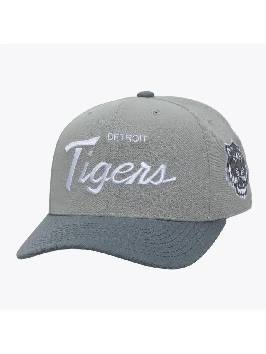Бейсболка Mitchell & Ness Detroit Tigers Thunderstorm Head Coach Pro-Crown