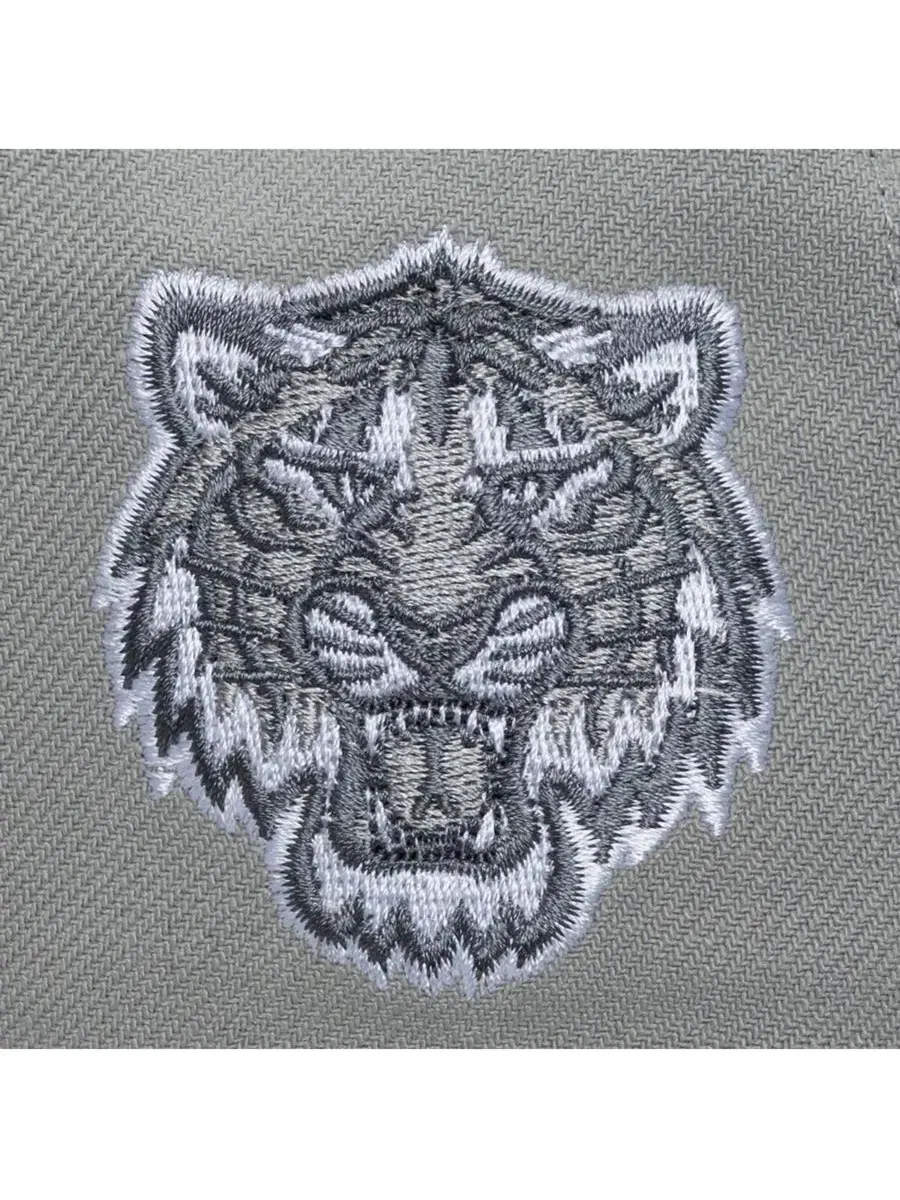 Бейсболка Mitchell & Ness Detroit Tigers Thunderstorm Head Coach Pro-Crown — изображение 3 из 4, серый