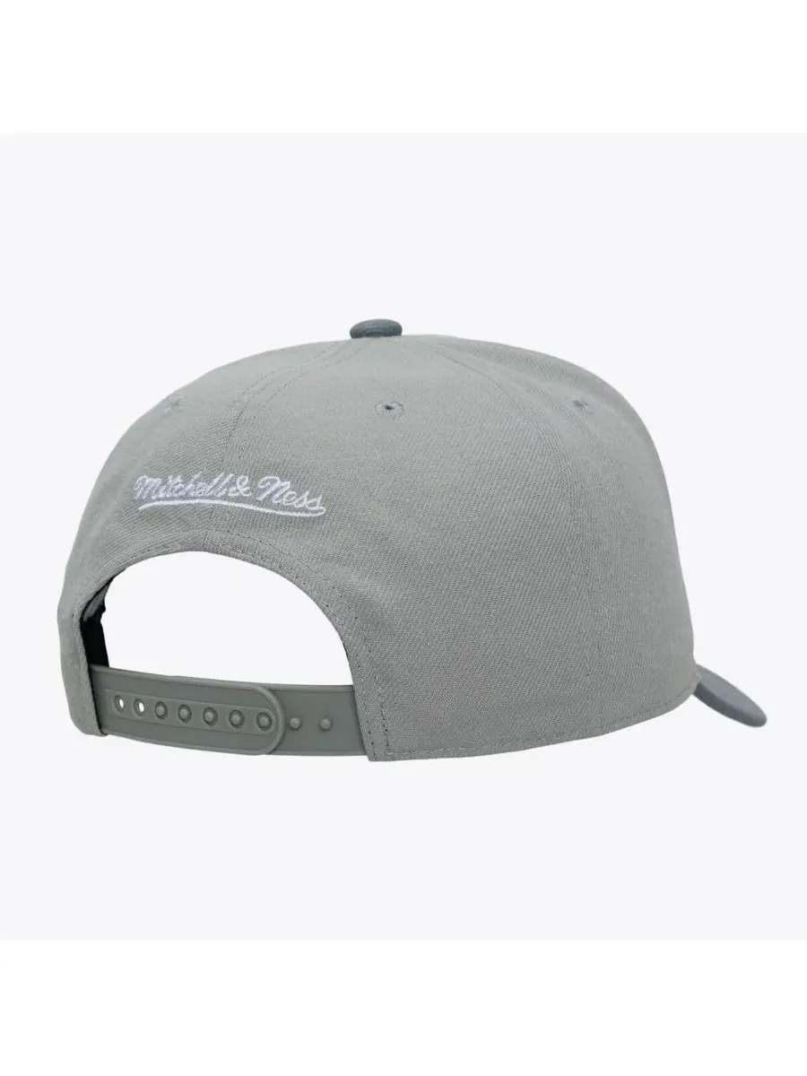 Бейсболка Mitchell & Ness Detroit Tigers Thunderstorm Head Coach Pro-Crown — изображение 4 из 4, серый