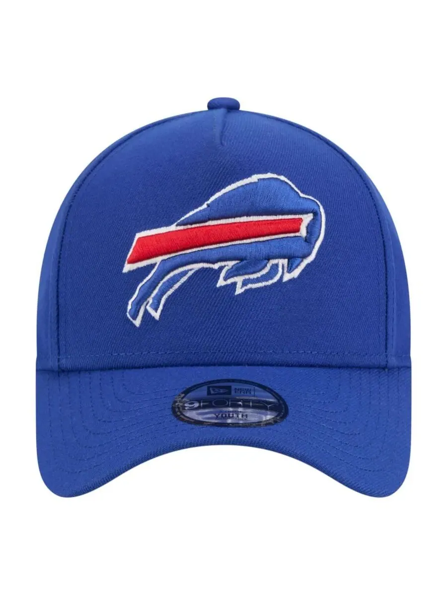 Кепка Buffalo Bills 9FORTY A-Frame Adjustable Hat New Era — изображение 5 из 5, королевский