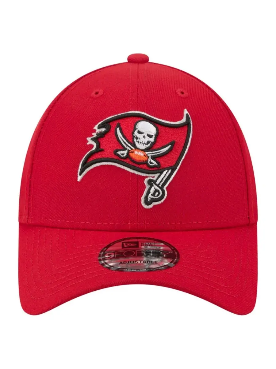 Кепка с вышитым логотипом Tampa Bay Buccaneers New Era — изображение 2 из 7, красный