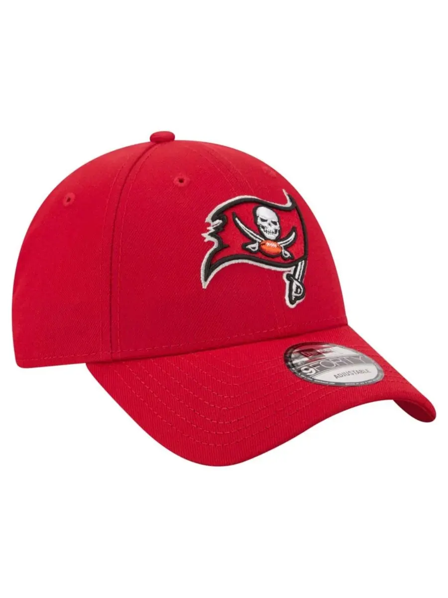 Кепка с вышитым логотипом Tampa Bay Buccaneers New Era — изображение 3 из 7, красный
