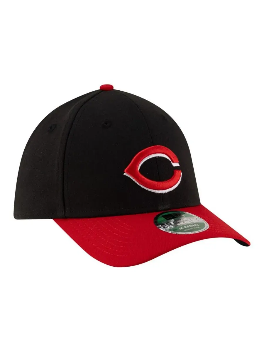 Кепка с вышивкой, 39THIRTY M-Crown Flex Hat New Era — изображение 3 из 4, черный