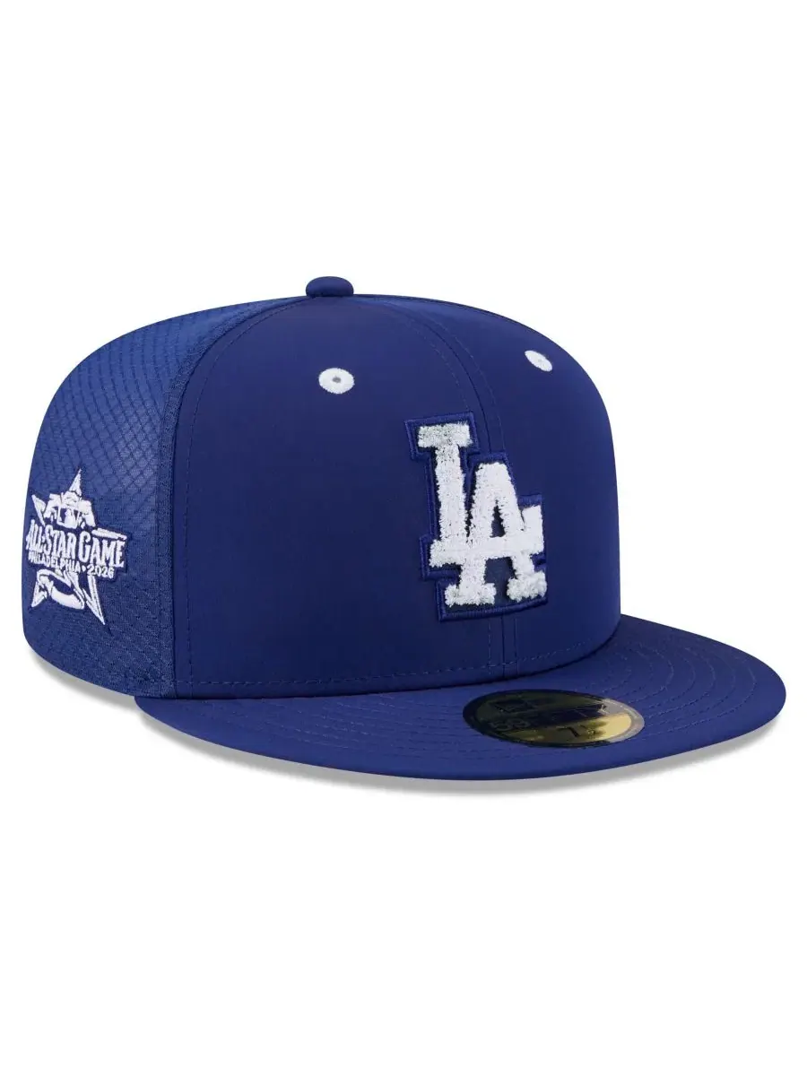 Бейсболка 59FIFTY с козырьком, с вышивкой New Era