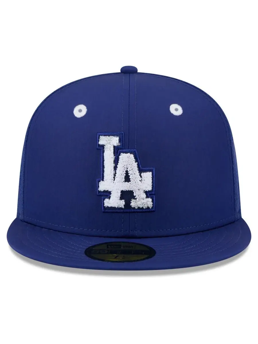 Бейсболка 59FIFTY с козырьком, с вышивкой New Era — изображение 2 из 5, синий