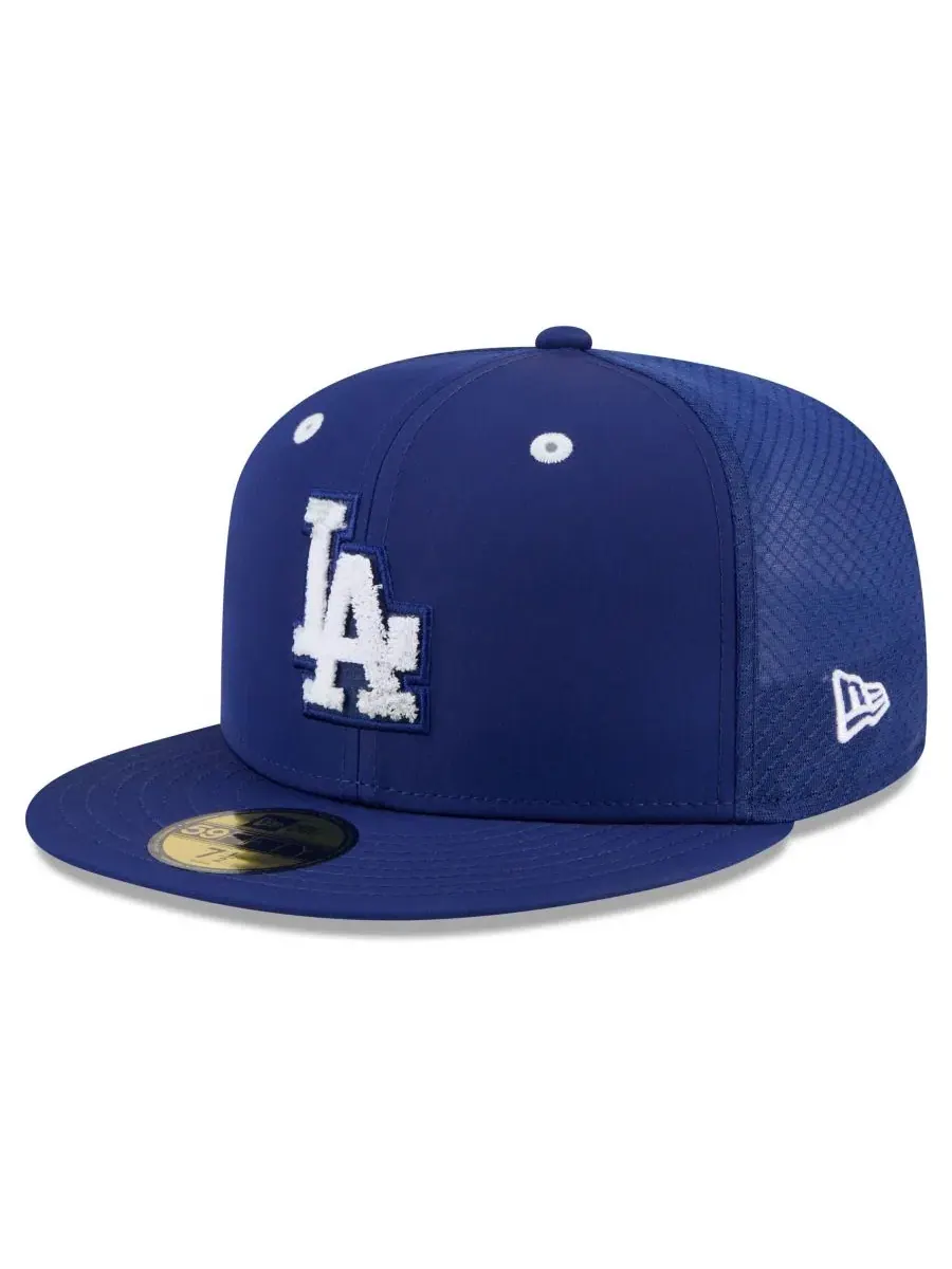 Бейсболка 59FIFTY с козырьком, с вышивкой New Era — изображение 3 из 5, синий