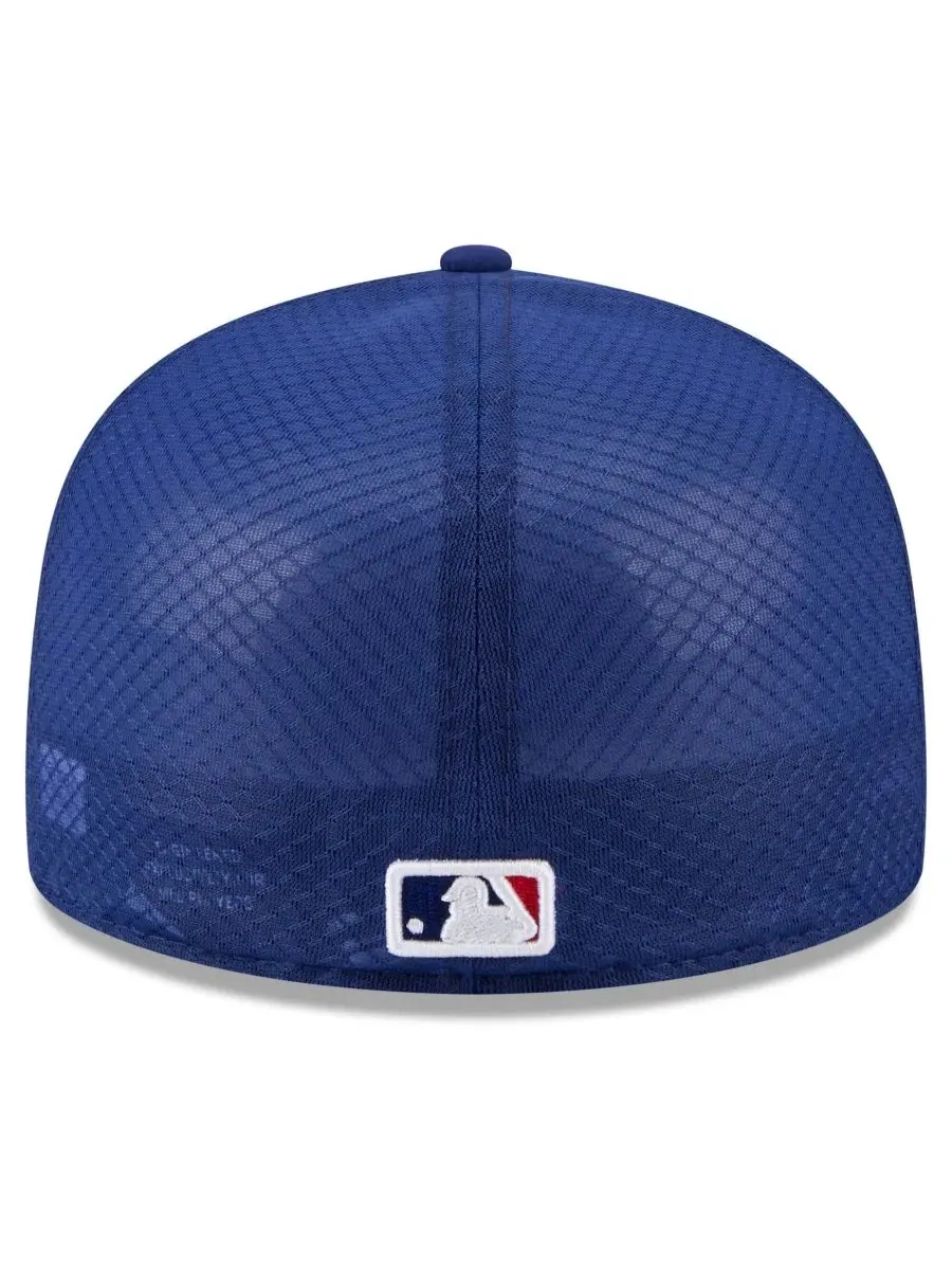 Бейсболка 59FIFTY с козырьком, с вышивкой New Era — изображение 4 из 5, синий