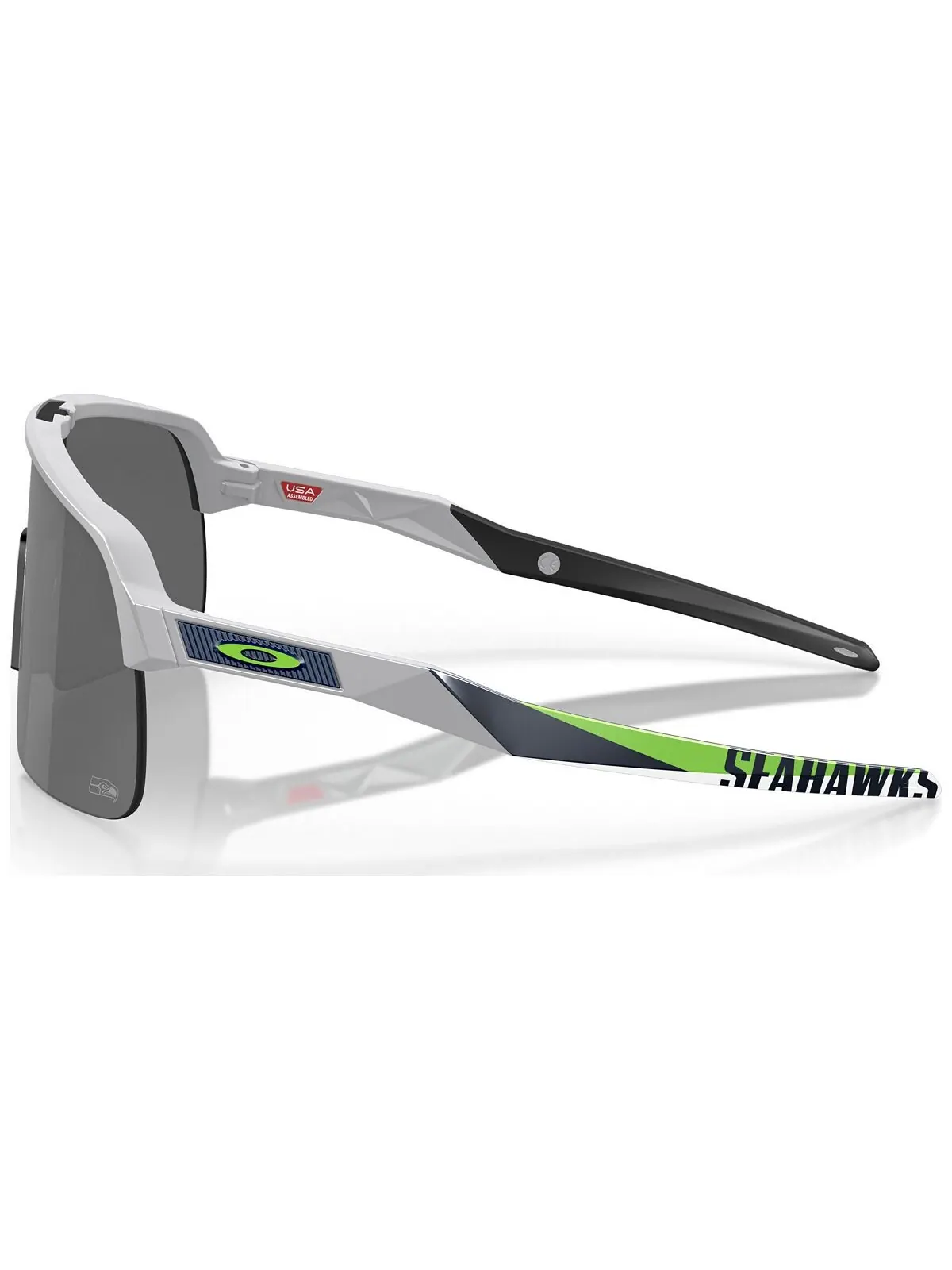 Мужские солнцезащитные очки Seattle Seahawks Sutro Lite, коллекция NFL OO9463-3939 Oakley — изображение 3 из 5