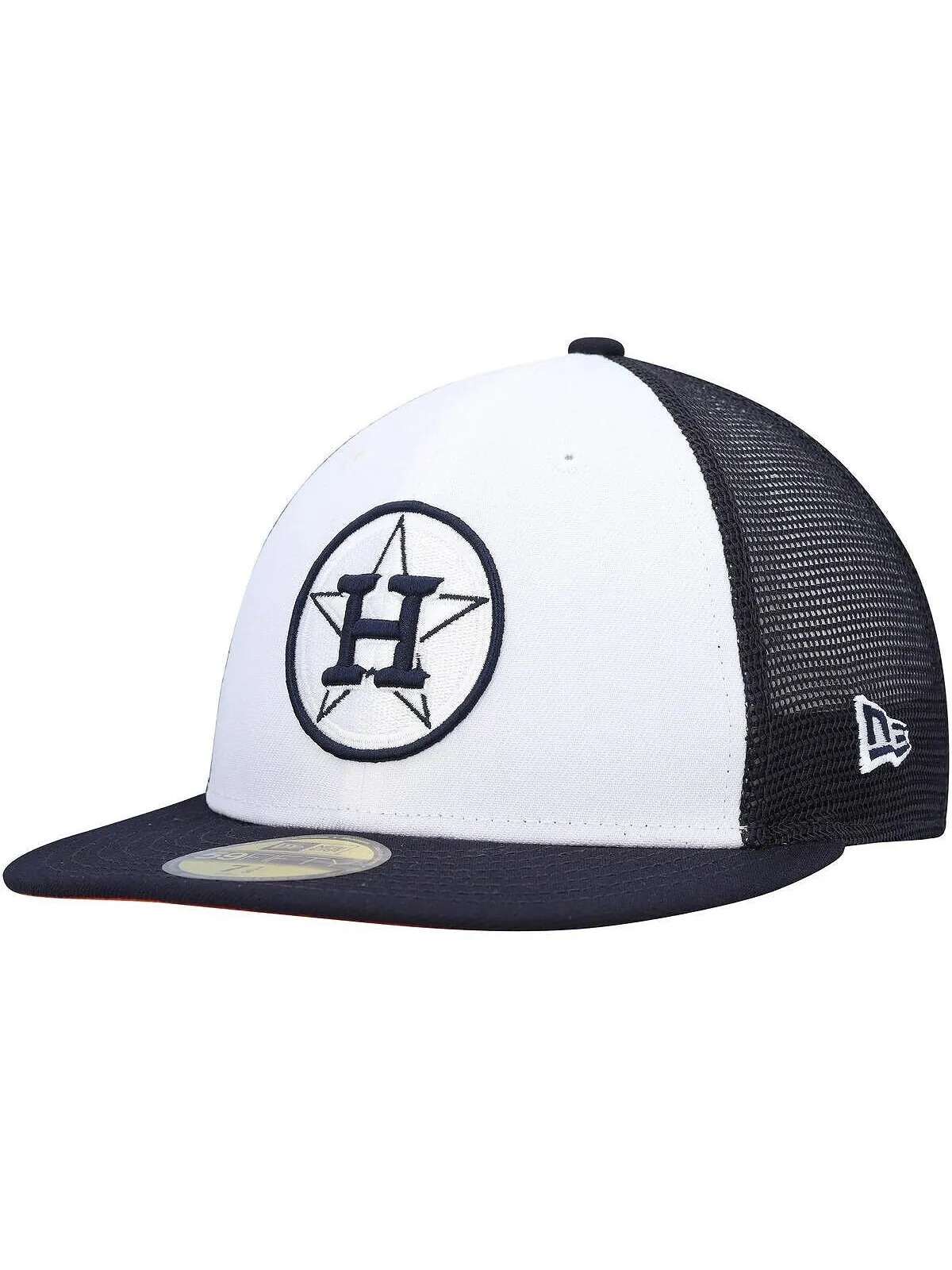 Мужская темно-синяя и белая кепка Houston Astros 2023 для тренировки мяча на поле 59FIFTY. New Era