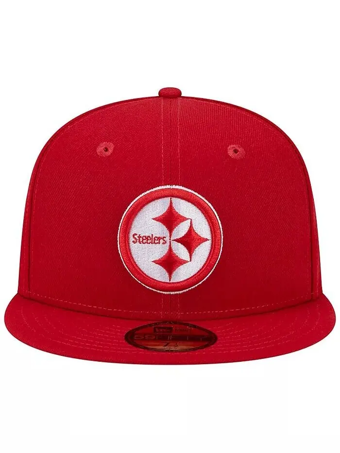 Мужская алая бейсболка Pittsburgh Steelers Super Bowl XLIII с основной нашивкой 59FIFTY New Era — изображение 2 из 4