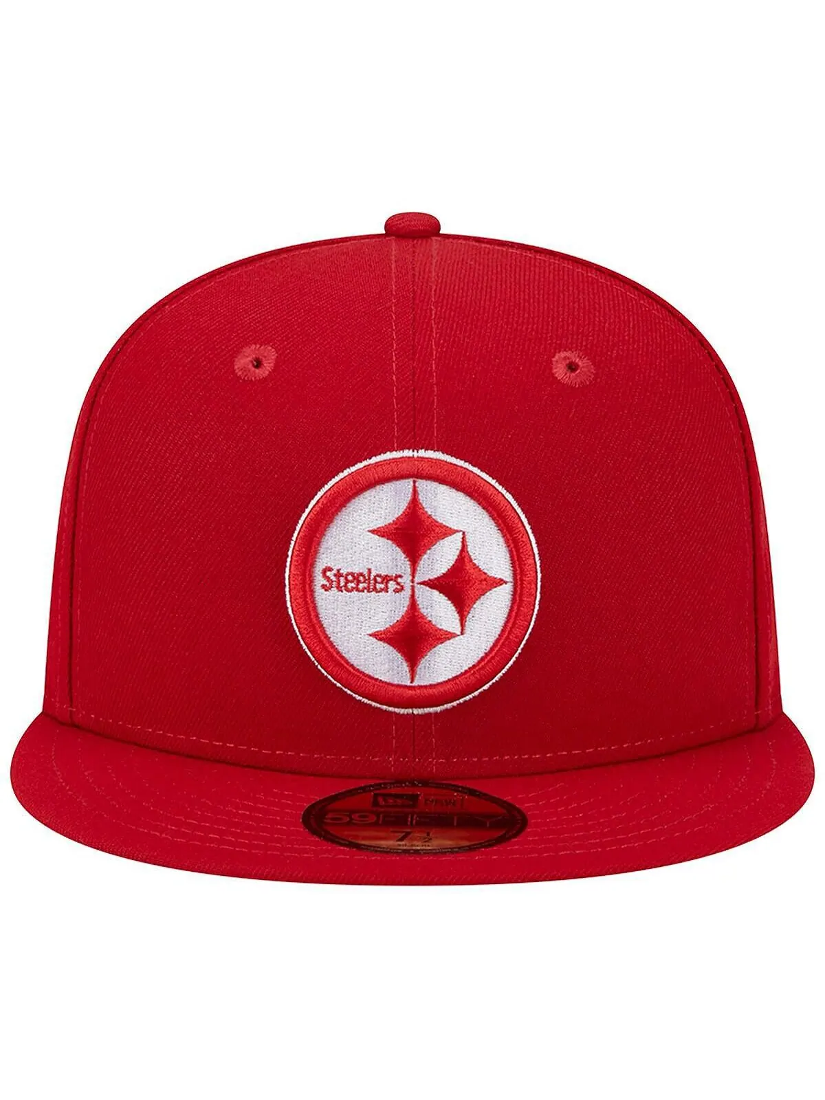Мужская кепка Scarlet Pittsburgh Steelers Super Bowl XLIII с основной нашивкой 59FIFTY New Era — изображение 2 из 4, алый