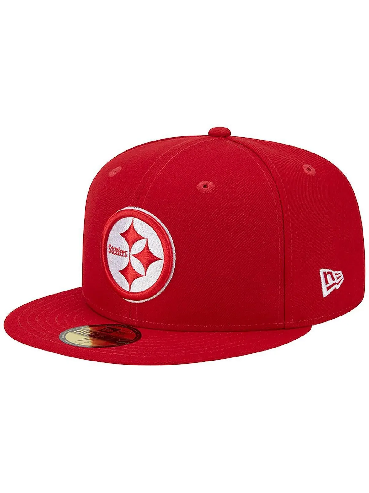 Мужская кепка Scarlet Pittsburgh Steelers Super Bowl XLIII с основной нашивкой 59FIFTY New Era — изображение 3 из 4, алый