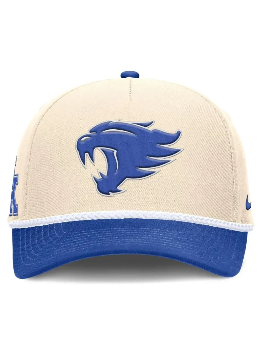 Кепка Nike Rise с принтом Kentucky Wildcats, Natural Royal — изображение 2 из 4